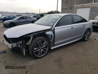 2016 Audi S6 Prestige with VIN WAUH2AFC0GN071830, listed as a Copart auction lot 81327524 with 108,386 mi miles and Salvage Title. Bid and sale history available at carsss.com. Image 1.
