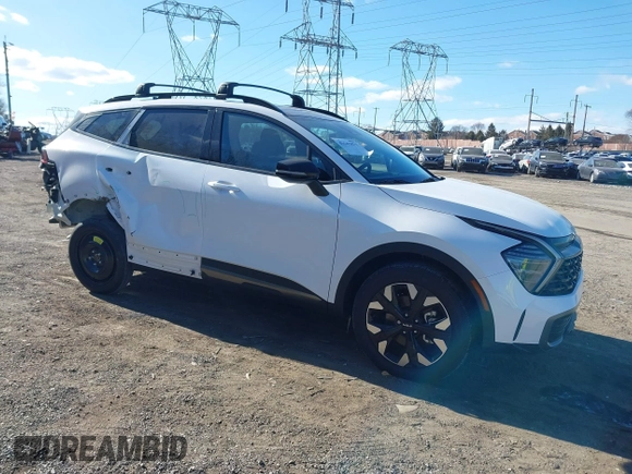 2024 Kia Sportage X-Line with VIN 5XYK6CDF6RG223500, listed as a IAAI auction lot 41641871 with 2,618 mi miles and . Bid and sale history available at carsss.com. Image 1.