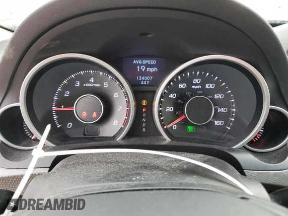 2012 Acura TL Tech Auto with VIN 19UUA9F58CA002553, listed as a Copart auction lot 46411715 with 134,007 mi miles and Salvage Title. Bid and sale history available at carsss.com. Image 9.
