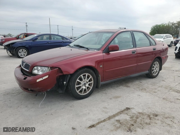 2004 Volvo S40 with VIN YV1VS27594F064581, listed as a Copart auction lot 52442645 with 176,358 mi miles and Salvage Title. Bid and sale history available at carsss.com. Image 1.