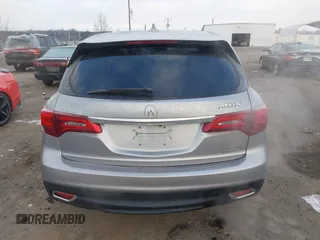 2016 Acura MDX with VIN 5FRYD4H28GB035495, listed as a IAAI auction lot 41406544 with 113,250 mi miles. Bid and sale history available at carsss.com. Image 16.