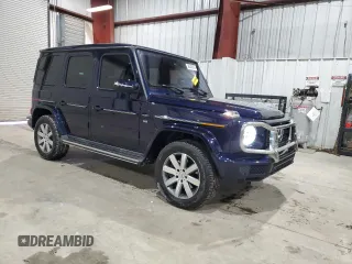 2020 Mercedes-Benz G with VIN W1NYC6BJ8LX345414, listed as a Copart auction lot 86448874 with 14,261 mi miles and Salvage Title. Bid and sale history available at carsss.com. Image 4.