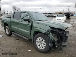 2024 Nissan Frontier SV with VIN 1N6ED1EJ8RN610758, listed as a Copart auction lot 44508075 with 3,600 mi miles and Salvage Title. Bid and sale history available at carsss.com. Image 4.