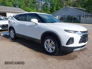 2022 Chevrolet Blazer LT with VIN 3GNKBHR40NS163519, listed as a IAAI auction lot 42220133 with 35,598 mi miles and . Bid and sale history available at DreamBid. Image 1.