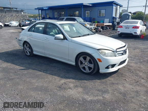 2010 Mercedes-Benz C-Class C 300 Sport with VIN WDDGF5EB6AR129187, listed as a IAAI auction lot 41540327 with 175,098 mi miles. Bid and sale history available at carsss.com. Image 1.