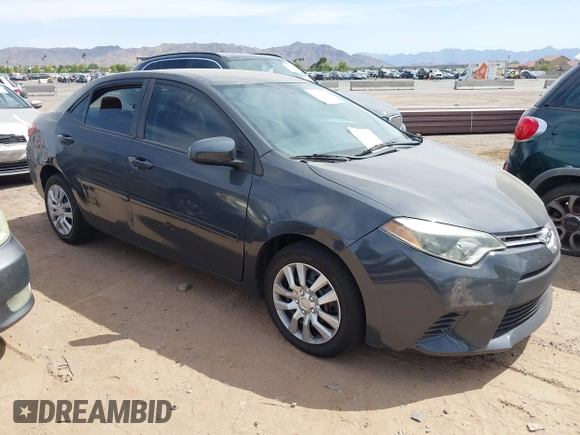 2015 Toyota Corolla L z VIN 5YFBURHE6FP223076, wystawiony jako IAAI lot #42360166 z przebiegiem 197 043 mil mil oraz . Historia ofert i sprzedaży dostępna na DreamBid. Obrazek 1.