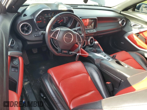2016 Chevrolet Camaro 2SS with VIN 1G1FG1R79G0184580, listed as a Copart auction lot 54588775 with 119,121 mi miles and Salvage title. Bid and sale history available at DreamBid. Image 8.