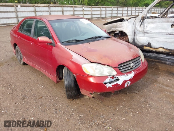 2003 Toyota Corolla CE with VIN 1NXBR32EX3Z153339, listed as a IAAI auction lot 42097274 with 214,674 mi miles and . Bid and sale history available at DreamBid. Image 6.
