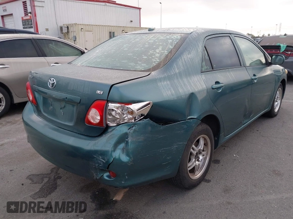 2009 Toyota Corolla with VIN 1NXBU40E39Z047881, listed as a IAAI auction lot 42078719 with 204,258 mi miles. Bid and sale history available at carsss.com. Image 4.