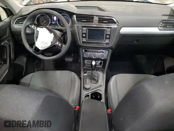 2021 Volkswagen Tiguan S with VIN 3VV0B7AX1MM019479, listed as a Copart auction lot 48524895 with 50,445 mi miles and Salvage Title. Bid and sale history available at DreamBid. Image 8.