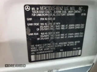1999 Mercedes-Benz M-Class with VIN 4JGAB54E3XA136026, listed as a Copart auction lot 80469384 with 194,775 mi miles and Salvage Title. Bid and sale history available at carsss.com. Image 13.