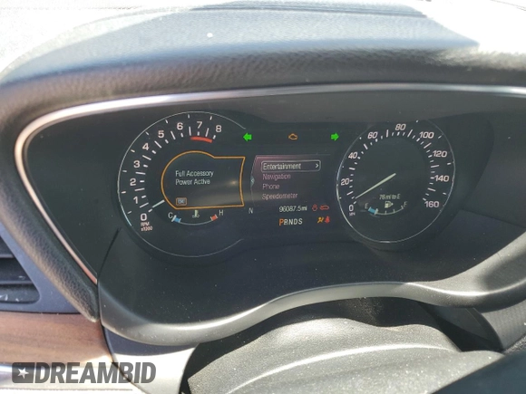 2017 Lincoln MKC Select with VIN 5LMCJ2C9XHUL34775, listed as a Copart auction lot 61188315 with 96,087 mi miles and Salvage title. Bid and sale history available at DreamBid. Image 9.