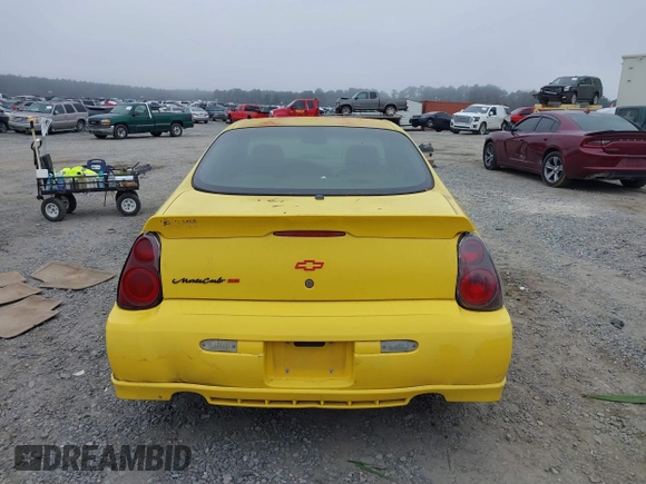 2003 Chevrolet Monte Carlo SS z VIN 2G1WX15KX39155728, wystawiony jako IAAI lot #41207475 z przebiegiem 268 901 mil mil oraz . Historia ofert i sprzedaży dostępna na DreamBid. Obrazek 16.