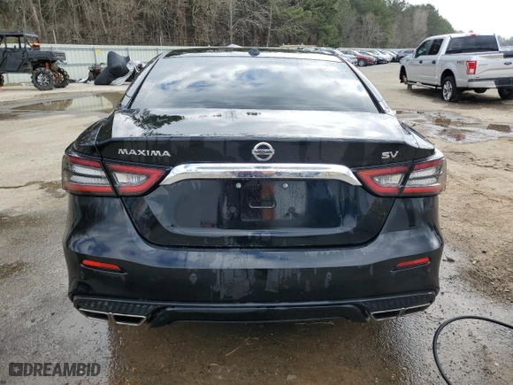 2022 Nissan Maxima SV with VIN 1N4AA6CV6NC501711, listed as a Copart auction lot 44405375 with 72,314 mi miles and Salvage Title. Bid and sale history available at carsss.com. Image 6.