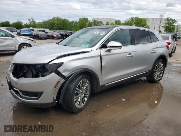 2016 Lincoln MKX Reserve z VIN 2LMTJ8LR5GBL29000, wystawiony jako Copart lot #58273655 z przebiegiem 130 643 mil mil oraz Szkoda całkowita • Salvage title. Historia ofert i sprzedaży dostępna na DreamBid. Obrazek 1.