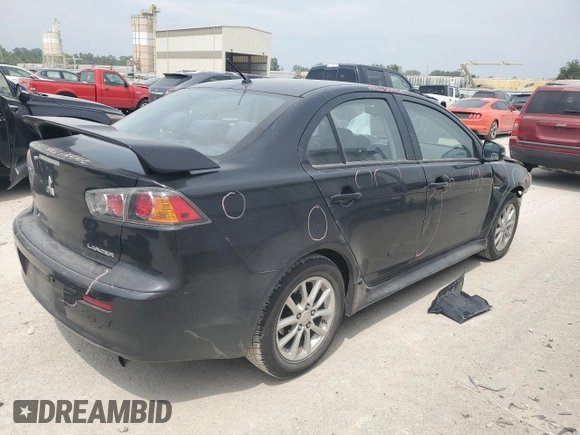 2016 Mitsubishi Lancer ES with VIN JA32U2FU5GU009149, listed as a Copart auction lot 60899235 with 124,644 mi miles and Salvage title. Bid and sale history available at DreamBid. Image 3.
