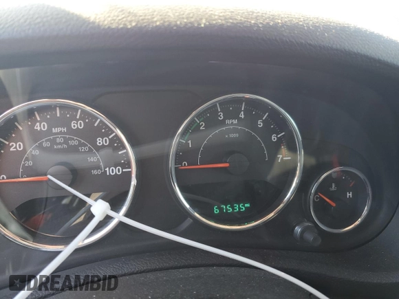 2016 Jeep Wrangler Rubicon with VIN 1C4BJWCG1GL157076, listed as a Copart auction lot 81745264 with 67,535 mi miles and Salvage title. Bid and sale history available at DreamBid. Image 9.