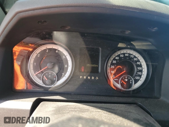 2014 Ram 1500 Express with VIN 1C6RR7FT1ES234724, listed as a Copart auction lot 54597515 with 251,885 mi miles and Salvage title. Bid and sale history available at DreamBid. Image 9.