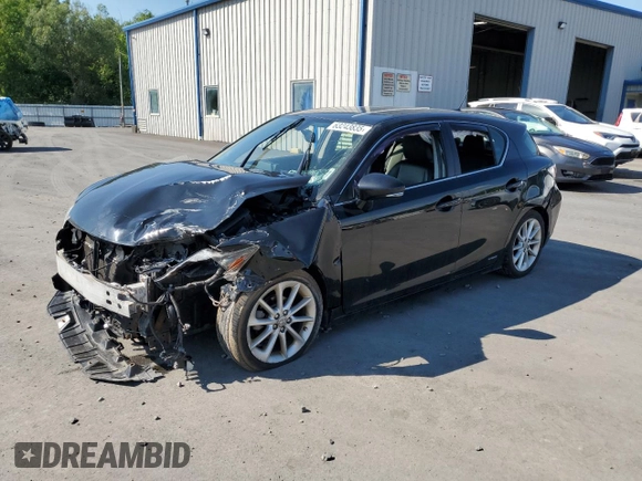 2012 Lexus CT 200h with VIN JTHKD5BH9C2067295, listed as a Copart auction lot 63243835 with 190,622 mi miles and Salvage title. Bid and sale history available at DreamBid. Image 1.