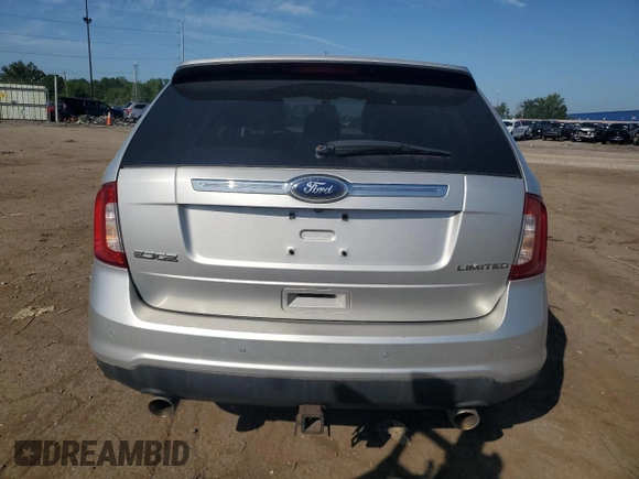2013 Ford Edge Limited with VIN 2FMDK3KC8DBC02248, listed as a Copart auction lot 62139465 with 166,582 mi miles and Clean title. Bid and sale history available at DreamBid. Image 6.