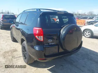 2007 Toyota RAV4 with VIN JTMZD33V376037409, listed as a IAAI auction lot 42001277 with 255,217 mi miles. Bid and sale history available at carsss.com. Image 3.