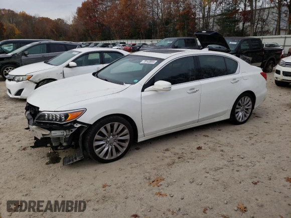 2015 Acura RLX Technology z VIN JH4KC1F50FC001471, wystawiony jako Copart lot #78143804 z przebiegiem 87 834 mil mil oraz Szkoda całkowita • Salvage title. Historia ofert i sprzedaży dostępna na DreamBid. Obrazek 1.