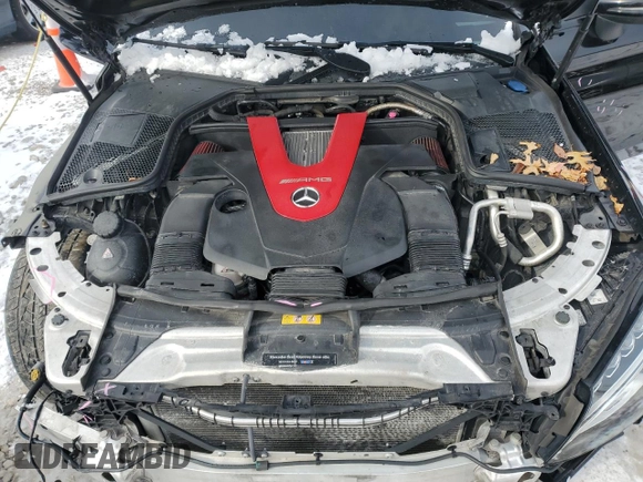2018 Mercedes-Benz C 43 AMG with VIN WDDWJ6EB2JF658850, listed as a Copart auction lot 45236975 with 106,784 mi miles and Salvage Title. Bid and sale history available at DreamBid. Image 11.