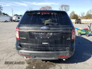 2015 Ford Utility Police Interceptor with VIN 1FM5K8AR9FGB98634, listed as a Copart auction lot 78644654 with 68,563 mi miles and Salvage Title. Bid and sale history available at carsss.com. Image 6.
