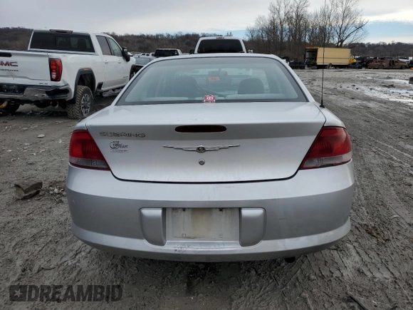 2005 Chrysler Sebring with VIN 1C3EL46X55N518600, listed as a Copart auction lot 44782145 with 159,436 mi miles and Salvage Title. Bid and sale history available at DreamBid. Image 6.
