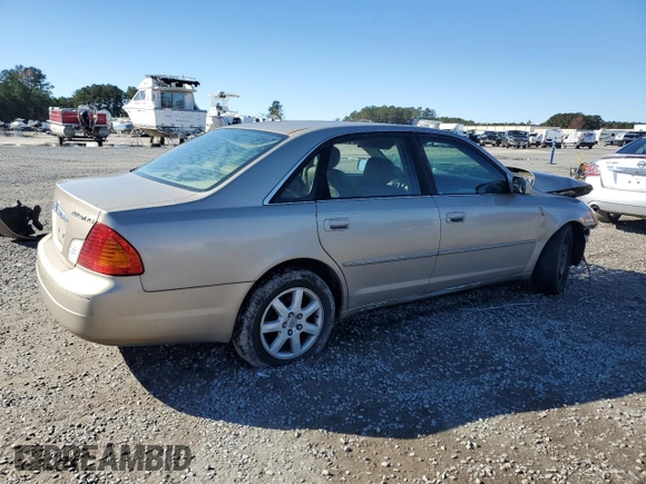 2000 Toyota Avalon XL z VIN 4T1BF28BXYU105489, wystawiony jako Copart lot #81673224 z przebiegiem 139 449 mil mil oraz Szkoda całkowita • Salvage title. Historia ofert i sprzedaży dostępna na DreamBid. Obrazek 3.