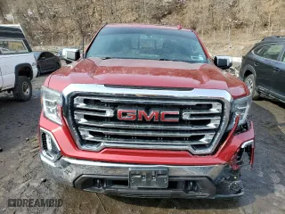 2019 GMC Sierra 1500 SLT with VIN 3GTU9DEL8KG134416, listed as a Copart auction lot 46343595 with 71,659 mi miles and Salvage Title. Bid and sale history available at carsss.com. Image 5.