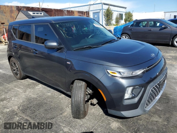 2020 Kia Soul S with VIN KNDJ23AUXL7716918, listed as a Copart auction lot 48226025 with 65,249 mi miles and Salvage Title. Bid and sale history available at DreamBid. Image 4.