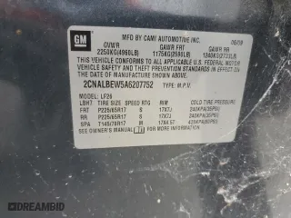 2010 Chevrolet Equinox LS with VIN 2CNALBEW5A6207752, listed as a Copart auction lot 49602124 with 209,983 mi miles and Salvage Title. Bid and sale history available at carsss.com. Image 13.