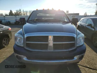 2007 Dodge Ram 2500 SLT with VIN 1D7KS28C57J553668, listed as a Copart auction lot 87590385 with 210,170 mi miles and Salvage Title. Bid and sale history available at carsss.com. Image 5.