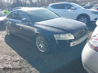 2008 Audi A6 with VIN WAUDH74F88N147308, listed as a IAAI auction lot 41540123 with 999,999 mi miles. Bid and sale history available at carsss.com. Image 1.