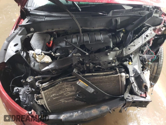 2017 Chevrolet Traverse LT with VIN 1GNKRGKD9HJ129049, listed as a Copart auction lot 44923115 with 149,695 mi miles and Salvage Title. Bid and sale history available at DreamBid. Image 12.
