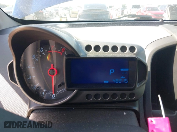 2013 Chevrolet Sonic LS with VIN 1G1JA6SH0D4201346, listed as a IAAI auction lot 42040748 with 48,215 mi miles and . Bid and sale history available at DreamBid. Image 7.