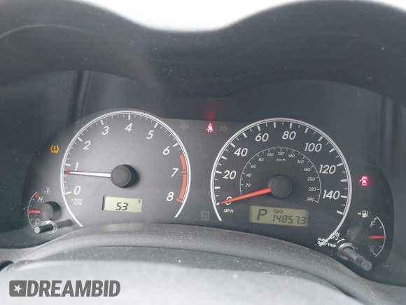 2011 Toyota Corolla L with VIN 2T1BU4EE5BC668913, listed as a IAAI auction lot 42181373 with 148,573 mi miles and . Bid and sale history available at DreamBid. Image 7.