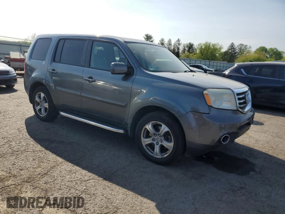2013 Honda Pilot EX-L with VIN 5FNYF4H57DB019838, listed as a Copart auction lot 55043375 with 190,442 mi miles and Salvage Title. Bid and sale history available at DreamBid. Image 4.