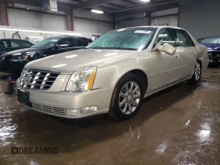 2008 Cadillac DTS 1SC with VIN 1G6KD57Y98U189048, listed as a Copart auction lot 47771305 with 97,887 mi miles and Salvage Title. Bid and sale history available at carsss.com. Image 1.