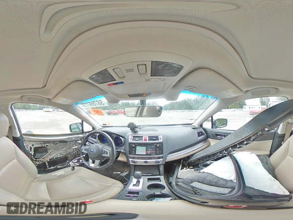 2017 Subaru Legacy Limited with VIN 4S3BNAN6XH3029271, listed as a Copart auction lot 58789775 with 44,840 mi miles and Salvage title. Bid and sale history available at DreamBid. Image 15.