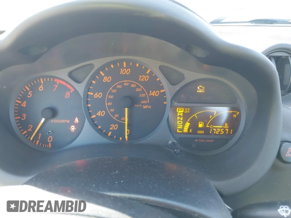 2003 Toyota Celica GT with VIN JTDDR32T630145256, listed as a IAAI auction lot 41347172 with 172,571 mi miles and . Bid and sale history available at DreamBid. Image 7.