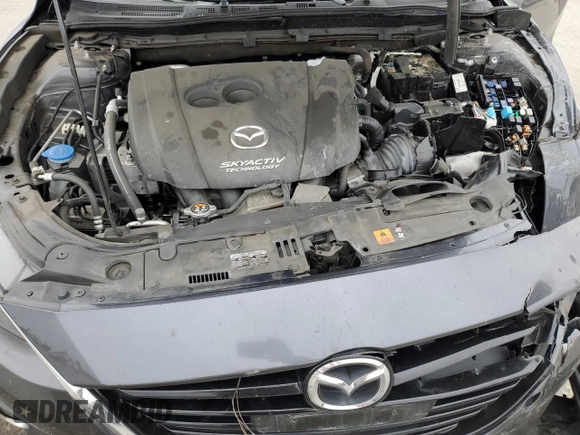 2016 Mazda 3 S Touring with VIN JM1BM1M3XG1299797, listed as a Copart auction lot 54344485 with Not provided miles and Salvage title. Bid and sale history available at DreamBid. Image 11.