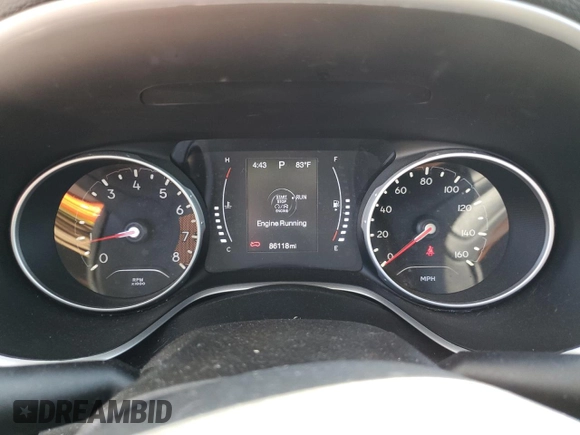 2018 Jeep Compass Latitude with VIN 3C4NJDBB9JT315652, listed as a Copart auction lot 52632425 with 86,118 mi miles and Clean title. Bid and sale history available at DreamBid. Image 9.