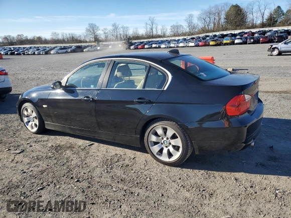 2007 BMW 3 Series 335xi with VIN WBAVD53547A008585, listed as a Copart auction lot 80613074 with 197,368 mi miles and Clean Title. Bid and sale history available at carsss.com. Image 2.