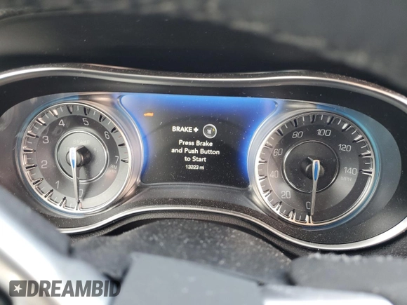 2023 Chrysler 300 Touring with VIN 2C3CCAAG8PH505879, listed as a Copart auction lot 81966234 with 13,223 mi miles and Salvage Title. Bid and sale history available at DreamBid. Image 9.