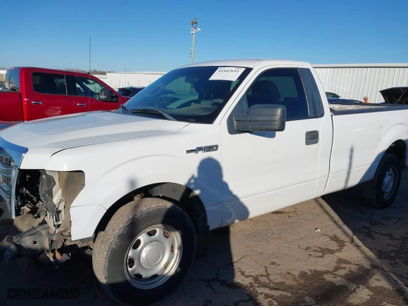 2014 Ford F-150 XL with VIN 1FTNF1CF8EKD17658, listed as a IAAI auction lot 41442651 with 155,924 mi miles. Bid and sale history available at carsss.com. Image 15.