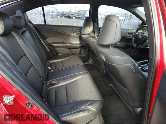 2016 Honda Accord Sport with VIN 1HGCR2F54GA245987, listed as a Copart auction lot 51755335 with 175,231 mi miles and Salvage Title. Bid and sale history available at DreamBid. Image 10.