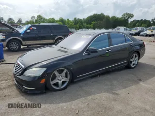 2011 Mercedes-Benz S-Class S 550 with VIN WDDNG8GB1BA387538, listed as a Copart auction lot 54218555 with 255,894 mi miles and Clean Title. Bid and sale history available at carsss.com. Image 1.