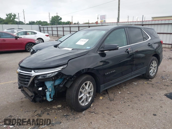 2024 Chevrolet Equinox LT with VIN 3GNAXKEG2RL201813, listed as a IAAI auction lot 42262402 with 21,804 mi miles and . Bid and sale history available at DreamBid. Image 18.